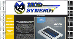 Desktop Screenshot of modsynergy.com
