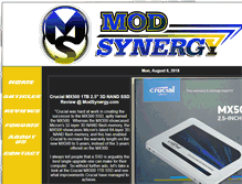Tablet Screenshot of modsynergy.com